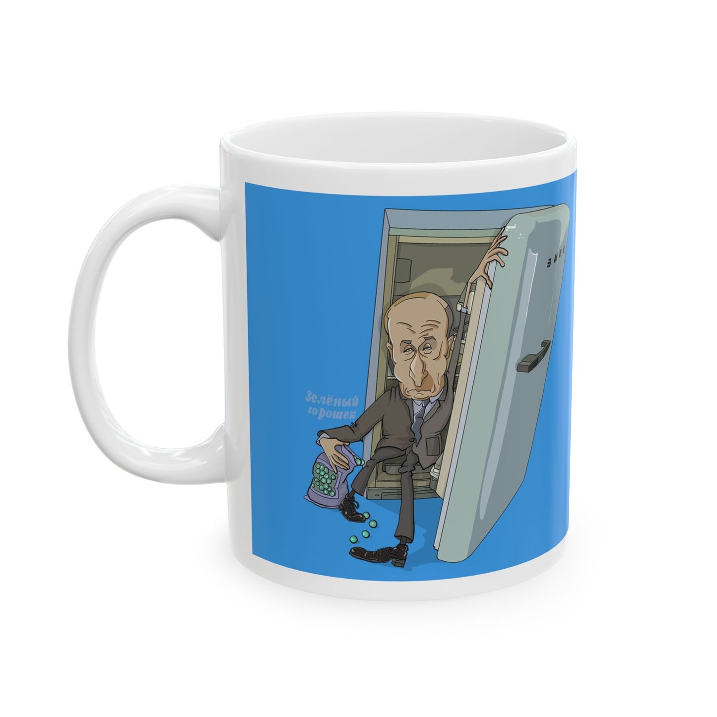 Putin Ceramic Mug, (11oz, 15oz)